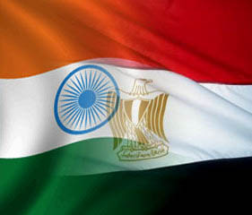 egypt president tour to india