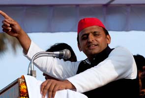 Akhilesh Yadav with