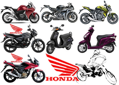 honda-bikes and scooters