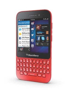 blackberry Q5 orange