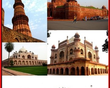 historical monuments delhi tourism