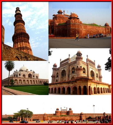 historical monuments delhi tourism