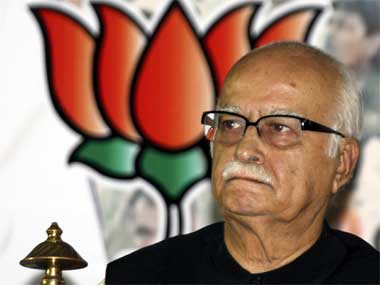 advani left bjp